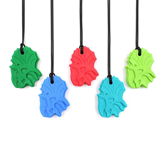 ARK Triceratops Chew Necklace | The Dyslexia Shop
