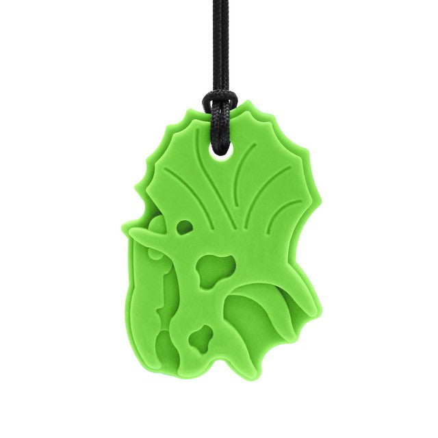 ARK Triceratops Chew Necklace | The Dyslexia Shop