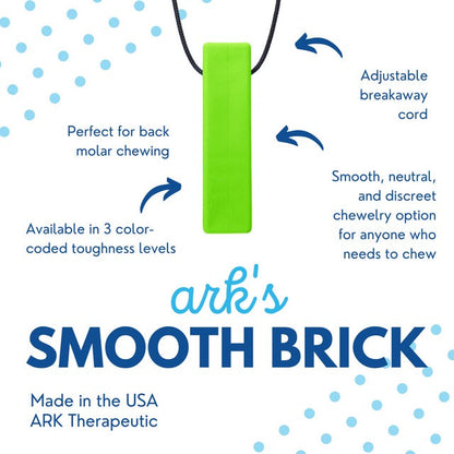 ARK's Brick Stick® Smooth Chew Necklace | The Dyslexia Shop