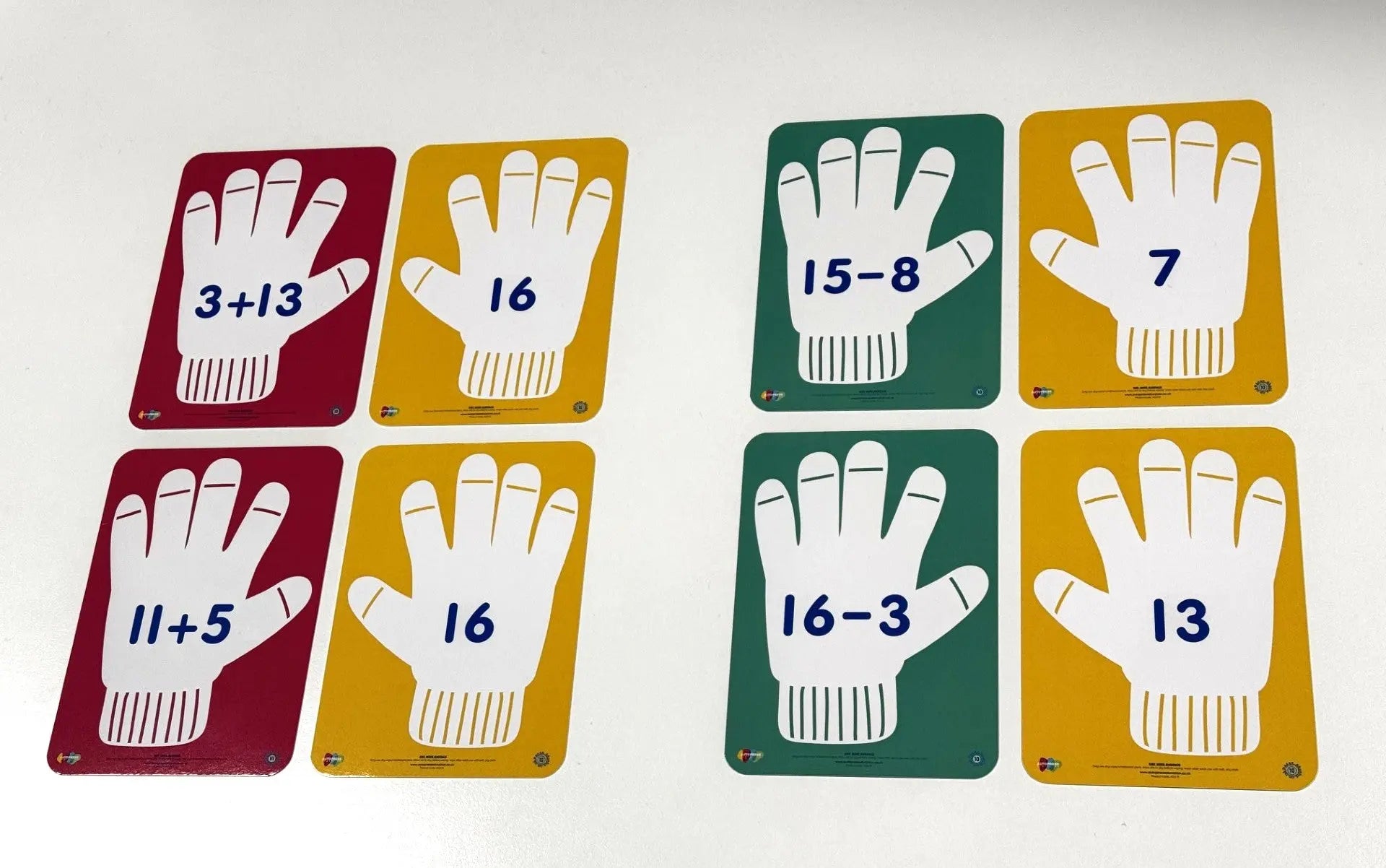 Addition And Subtraction Gloves (Within 20) | The Dyslexia Shop