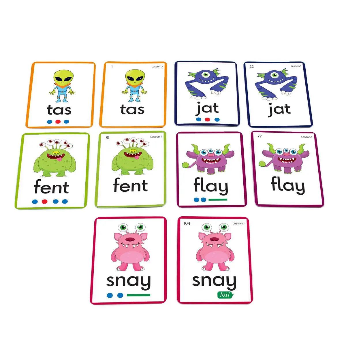 Alien Word Cards | The Dyslexia Shop