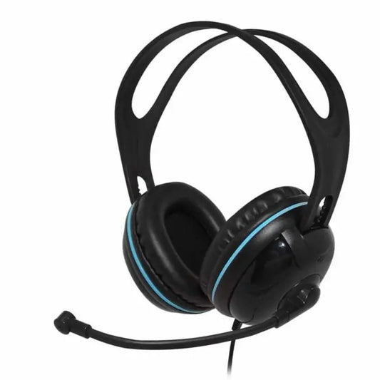Andrea NC-455VM USB Over-Ear (Circumaural) Stereo Computer Headset with USB-A Connector | The Dys...