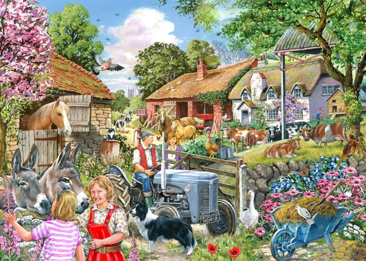 At The Farm Gate BIG 500 Puzzle | The Dyslexia Shop