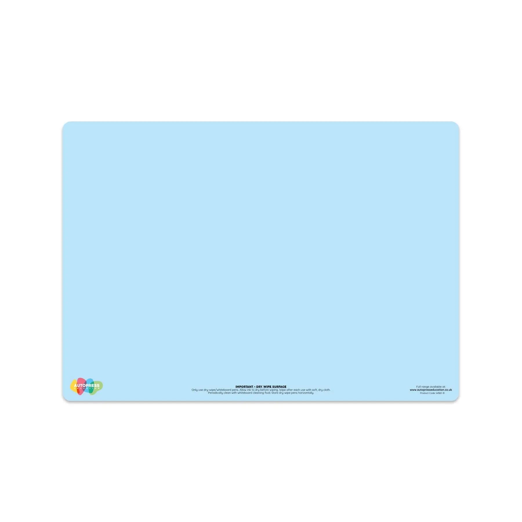 Blue Tinted Number Formation Mat | The Dyslexia Shop