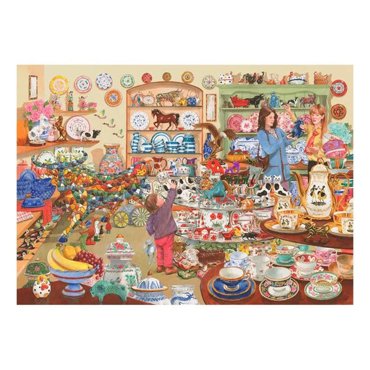 Bulls In A China Shop 1000 Piece Puzzle | The Dyslexia Shop