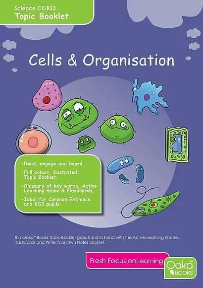CE/KS3 Biology: Cells & Organisation (Part 1) - Topic Pack | The Dyslexia Shop