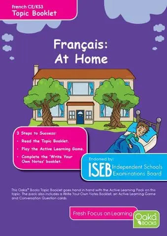 CE-KS3 French: At Home - Topic Pack | The Dyslexia Shop