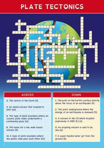 CE-KS3 Geography Crosswords Level 2 | The Dyslexia Shop