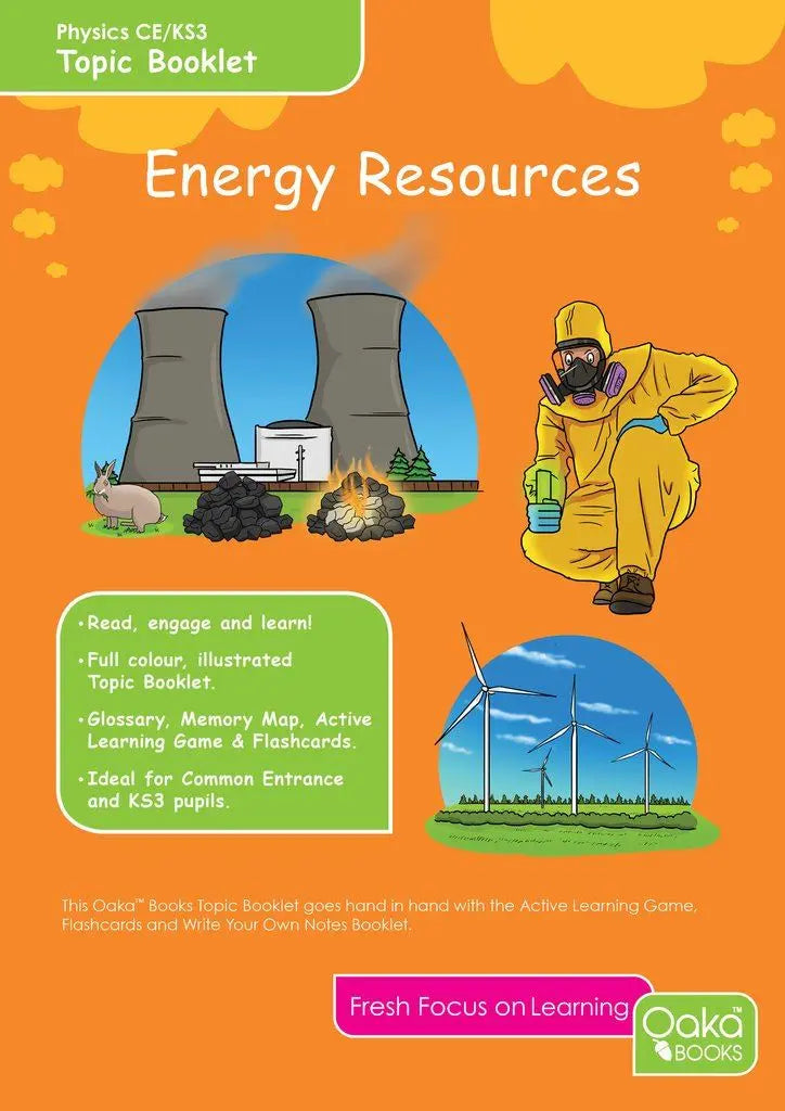 CE-KS3 Science: Physics: Energy Resources - Topic Pack | The Dyslexia Shop