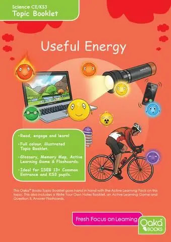 CE-KS3 Science: Physics: Useful Energy - Topic Pack | The Dyslexia Shop