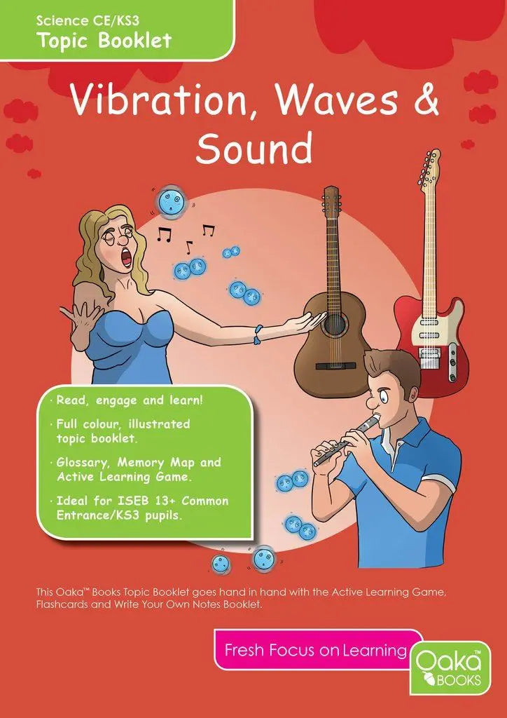 CE-KS3 Science: Physics: Vibrations, Waves & Sound - Topic Pack | The Dyslexia Shop
