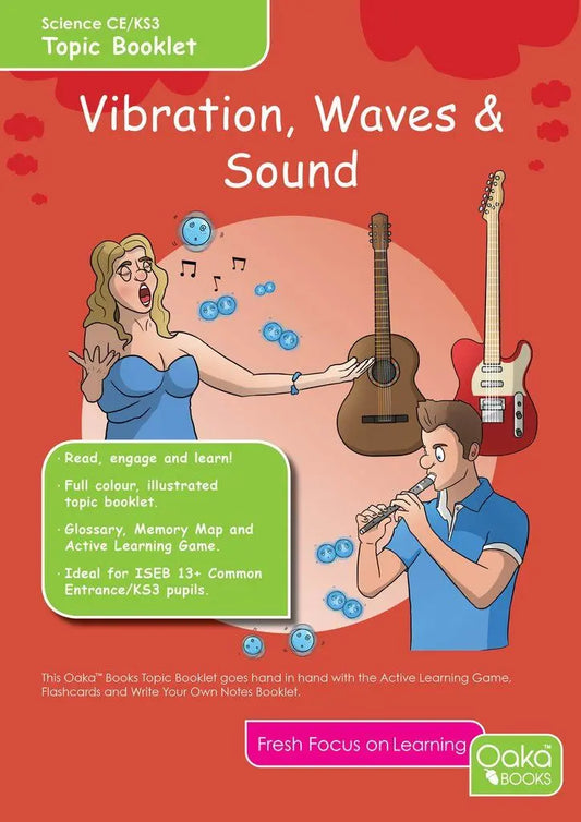 CE-KS3 Science: Physics: Vibrations, Waves & Sound - Topic Pack | The Dyslexia Shop