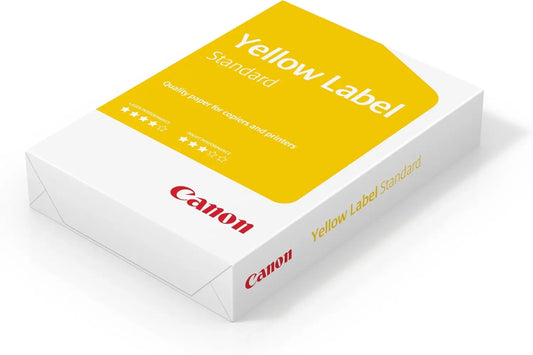 Canon Yellow Label White Printer Paper A4 80GSM Ream (500 Sheets) | The Dyslexia Shop