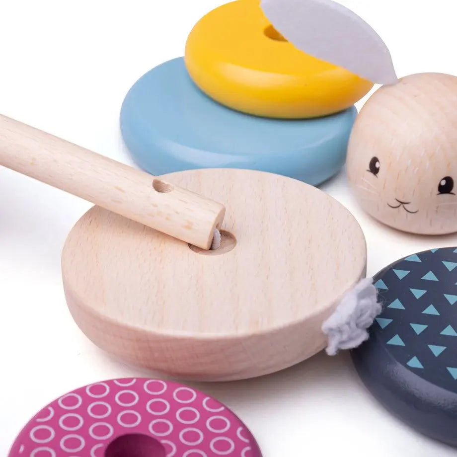 Certified Rabbit Stacking Rings | The Dyslexia Shop