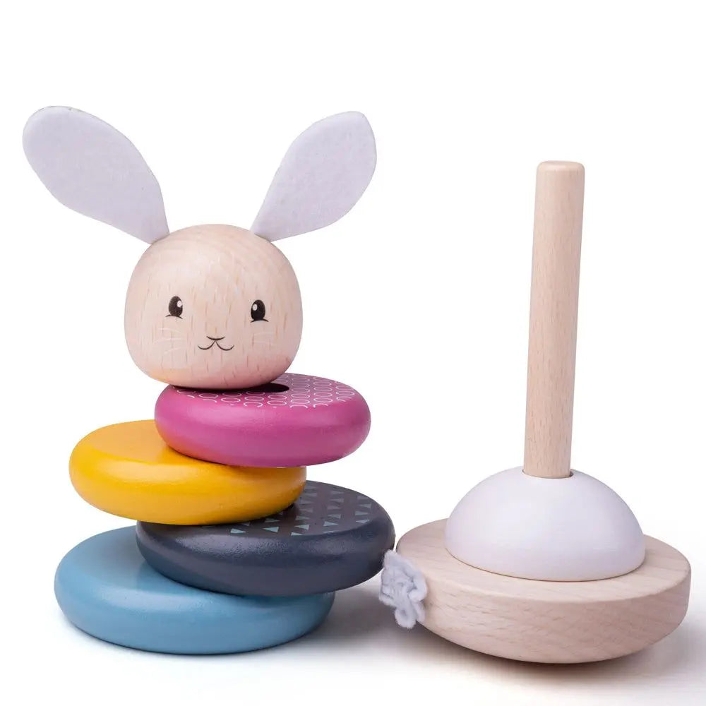 Certified Rabbit Stacking Rings | The Dyslexia Shop