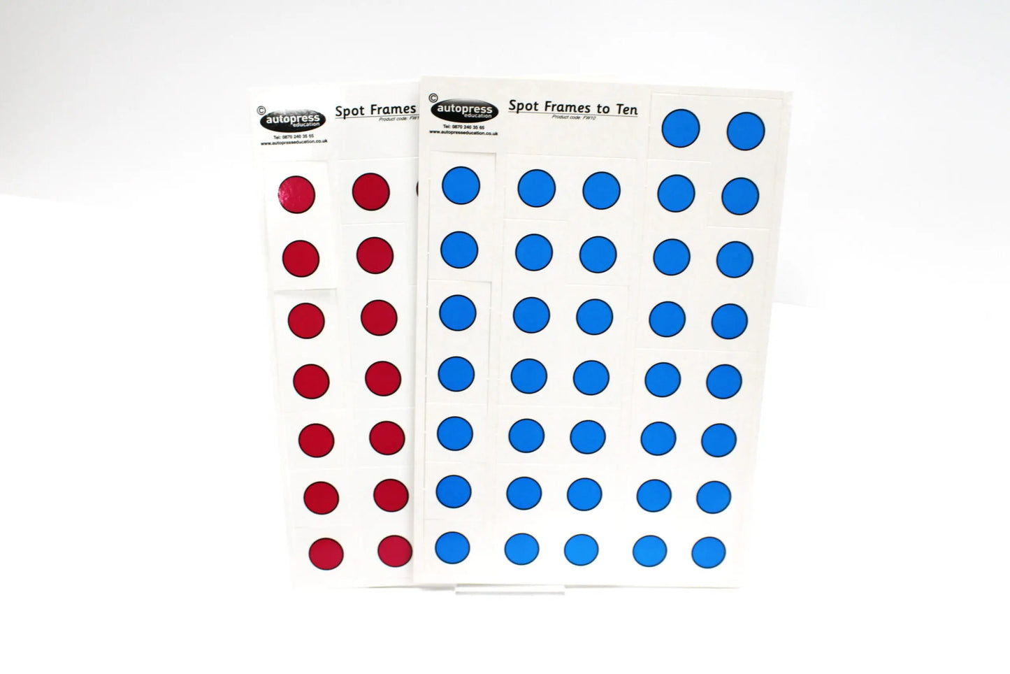 Child's Spot Frames to 10 – Visualise Number Bonds with Colourful Frames | The Dyslexia Shop
