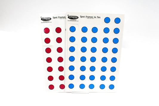Child's Spot Frames to 10 – Visualise Number Bonds with Colourful Frames | The Dyslexia Shop