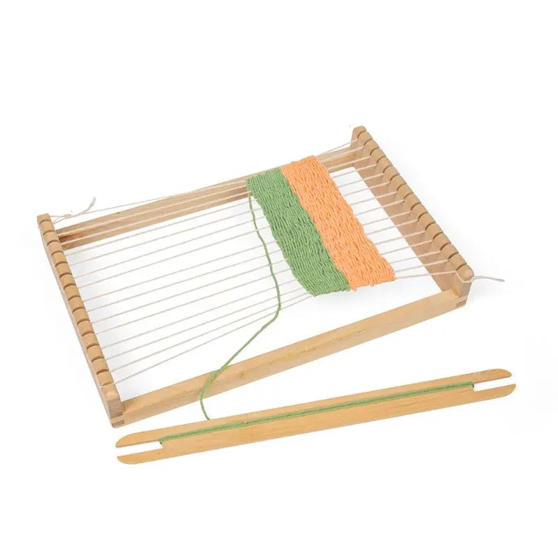 Children’s Wooden Weaving Loom Set - BigJigs | The Dyslexia Shop