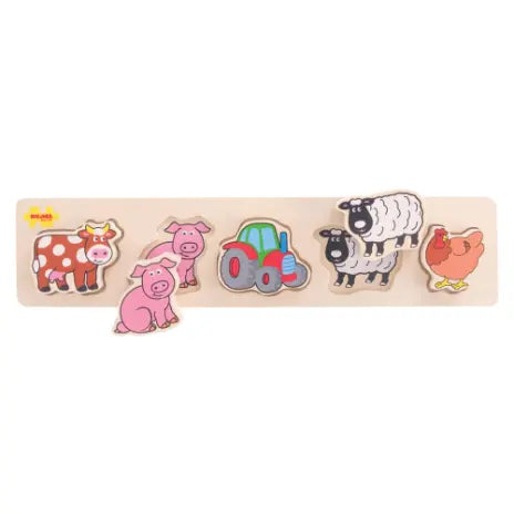 Chunky Lift and Match Puzzle - Farm | The Dyslexia Shop