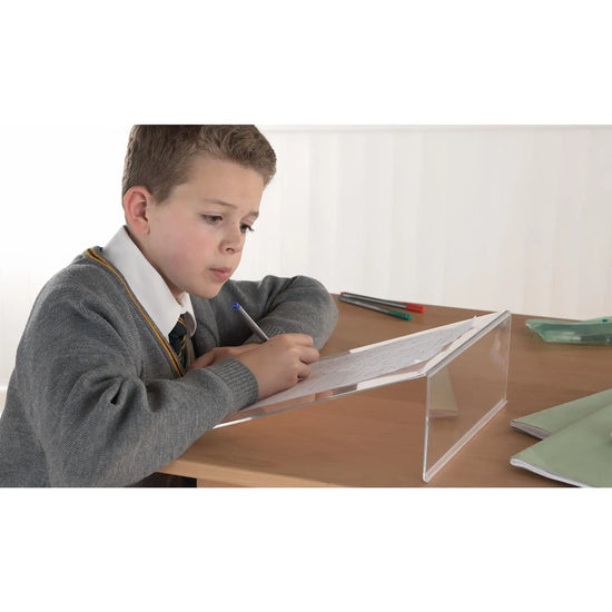 Ergonomic Clear Writing Slope by Hope Education | The Dyslexia Shop