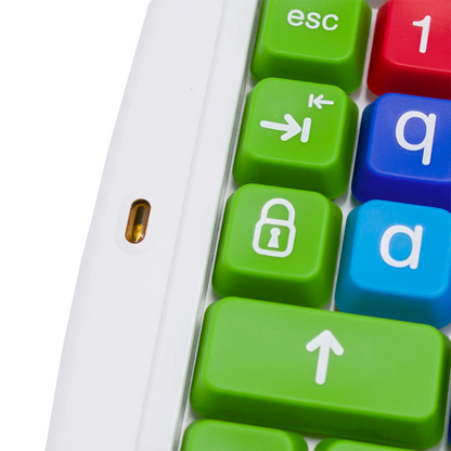 Clevy Tri-Mode Lowercase Large Key Keyboard with UK layout