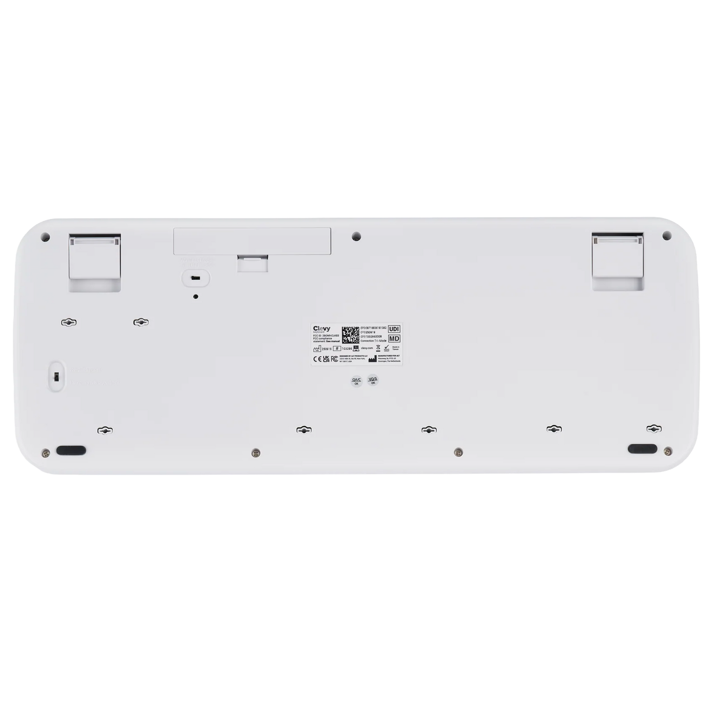 Clevy Tri-Mode Lowercase Large Key Keyboard with UK layout