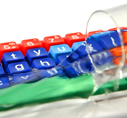 Clevy Tri-Mode Lowercase Large Key Keyboard with UK layout