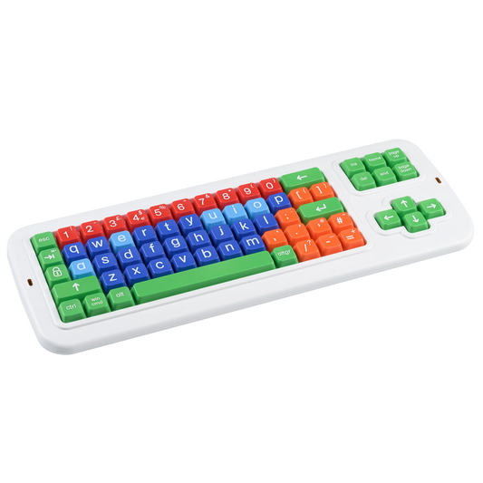 Clevy Tri-Mode Lowercase Large Key Keyboard with UK layout