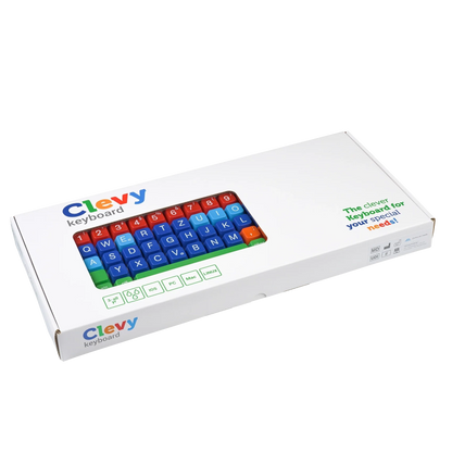 Clevy Tri-Mode Lowercase Large Key Keyboard with UK layout