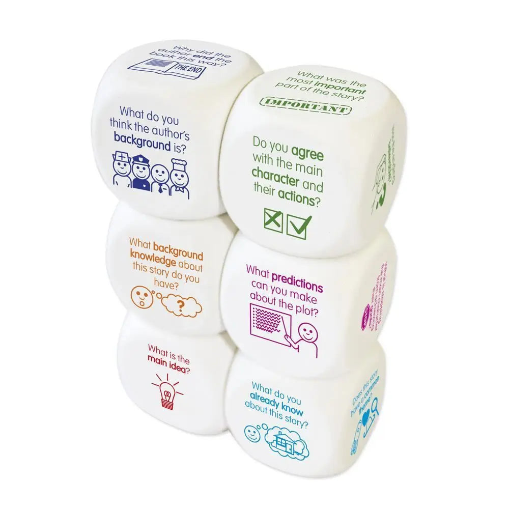 Comprehension Dice | The Dyslexia Shop