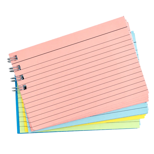 Concord Pastel Wirebound Revision Cards 6x4