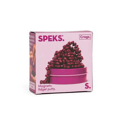 Speks. Mini Matte Crags - Magnetic Fidget Putty