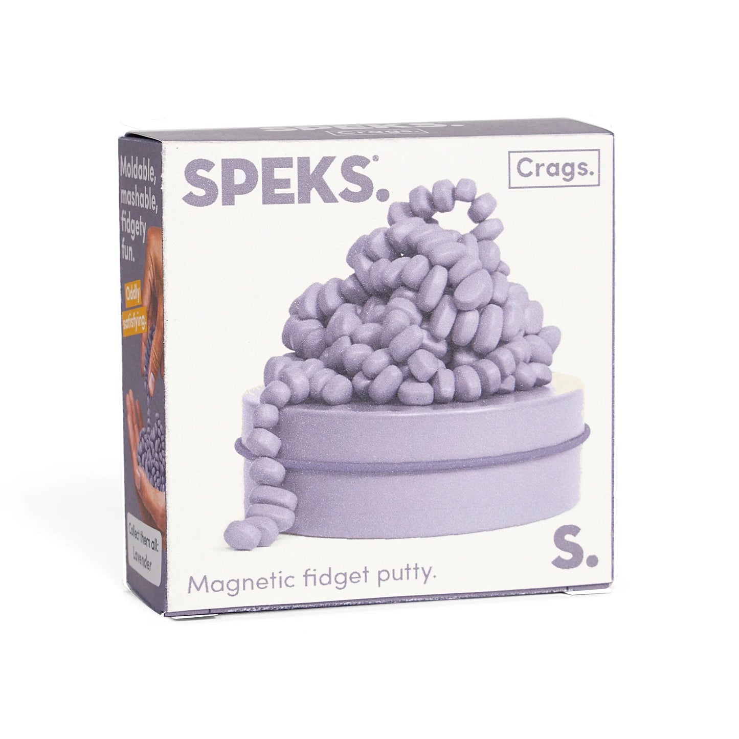 Speks. Mini Neutral Crags - Magnetic Fidget Putty