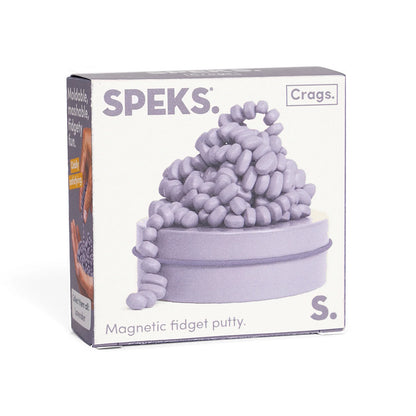 Speks. Mini Neutral Crags - Magnetic Fidget Putty