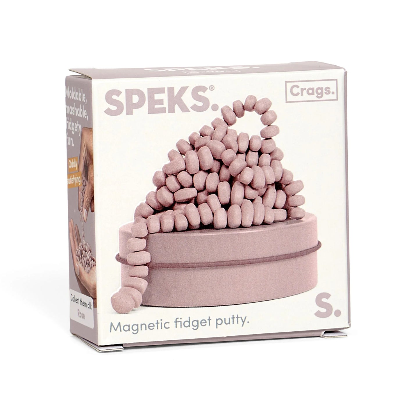 Speks. Mini Neutral Crags - Magnetic Fidget Putty