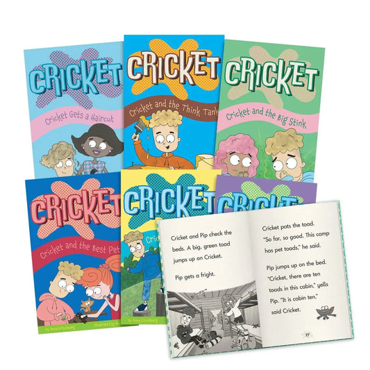 Cricket the Kid - Decodable Chapter Books - Boxed Set | The Dyslexia Shop
