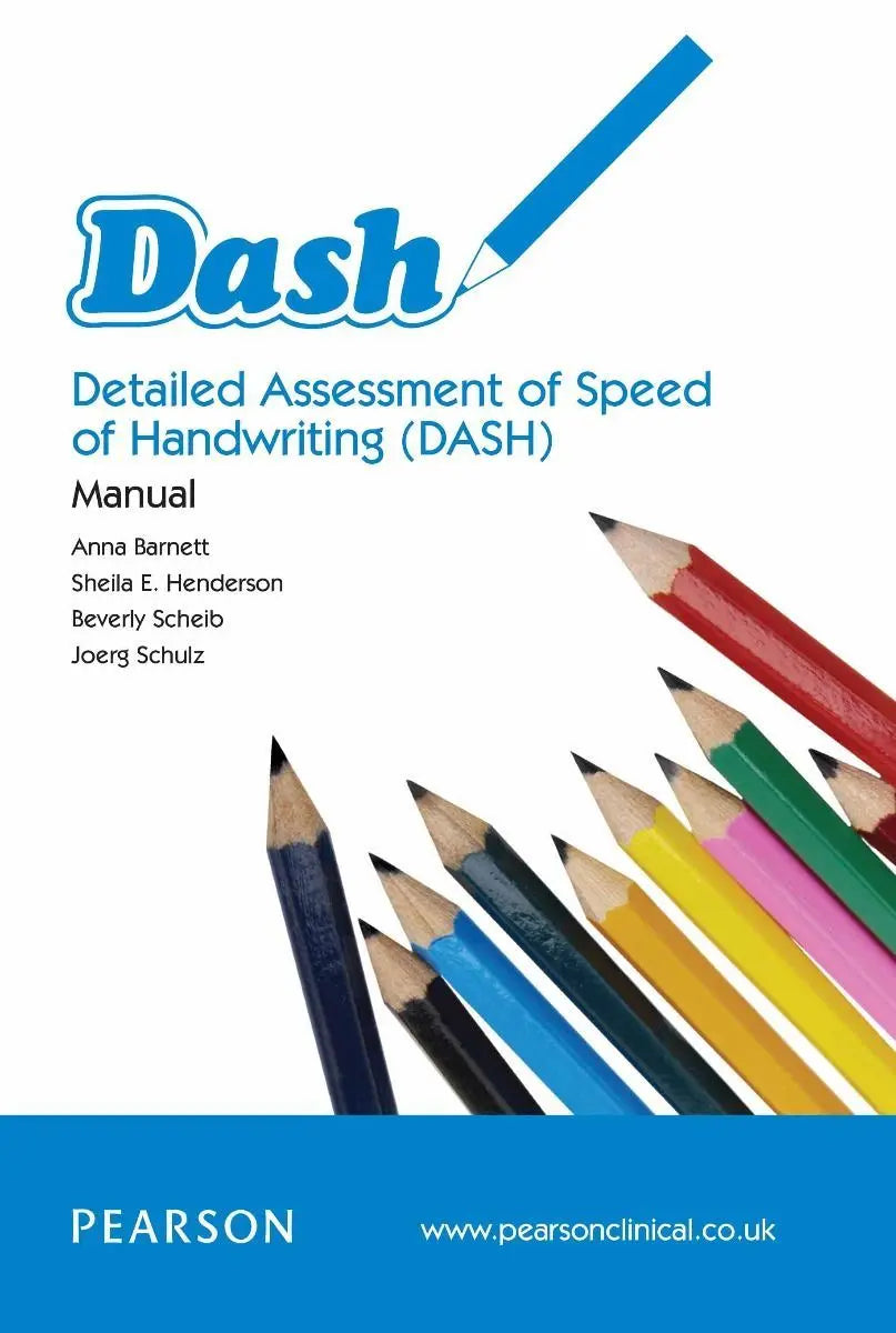DASH - Detailed Assessment of Speed of Handwriting | The Dyslexia Shop