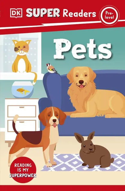 DK Super Readers Pre-Level Pets | The Dyslexia Shop