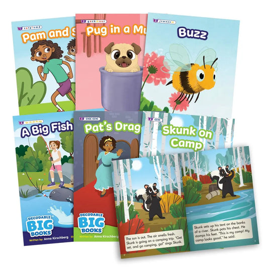 Decodable Big Books Fiction | The Dyslexia Shop