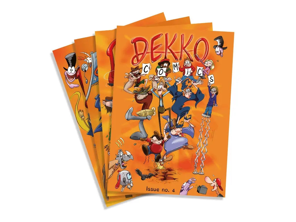 Dekko Comics - Issues 1 to 4 Catch-up Set | The Dyslexia Shop