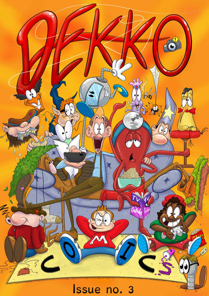 Dekko Comics - Issues 1 to 4 Catch-up Set | The Dyslexia Shop