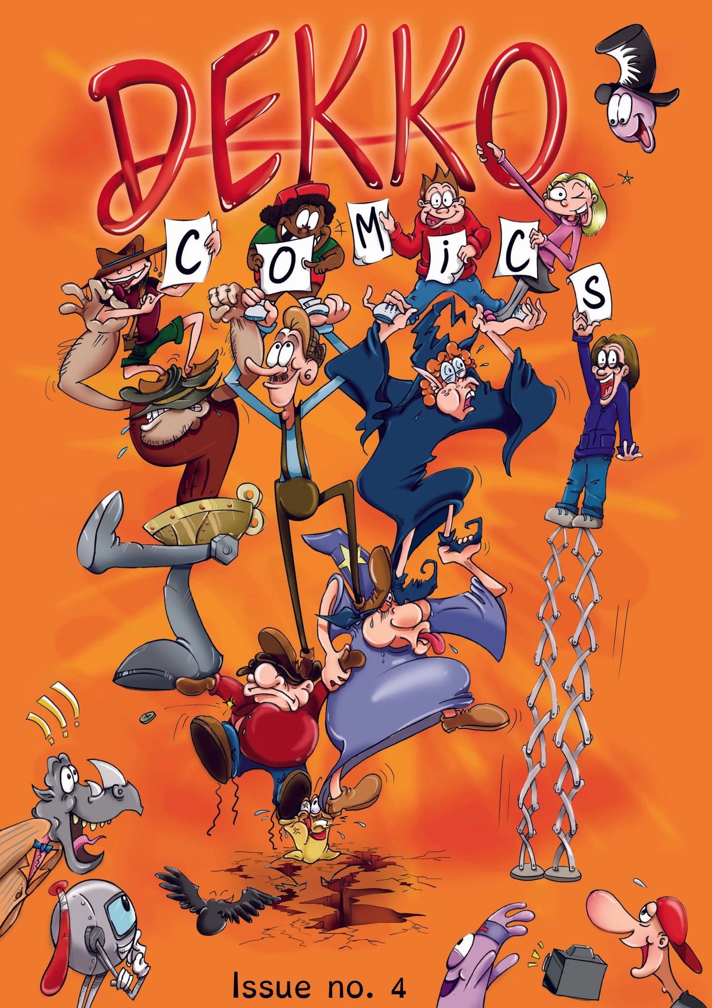 Dekko Comics - Issues 1 to 4 Catch-up Set | The Dyslexia Shop