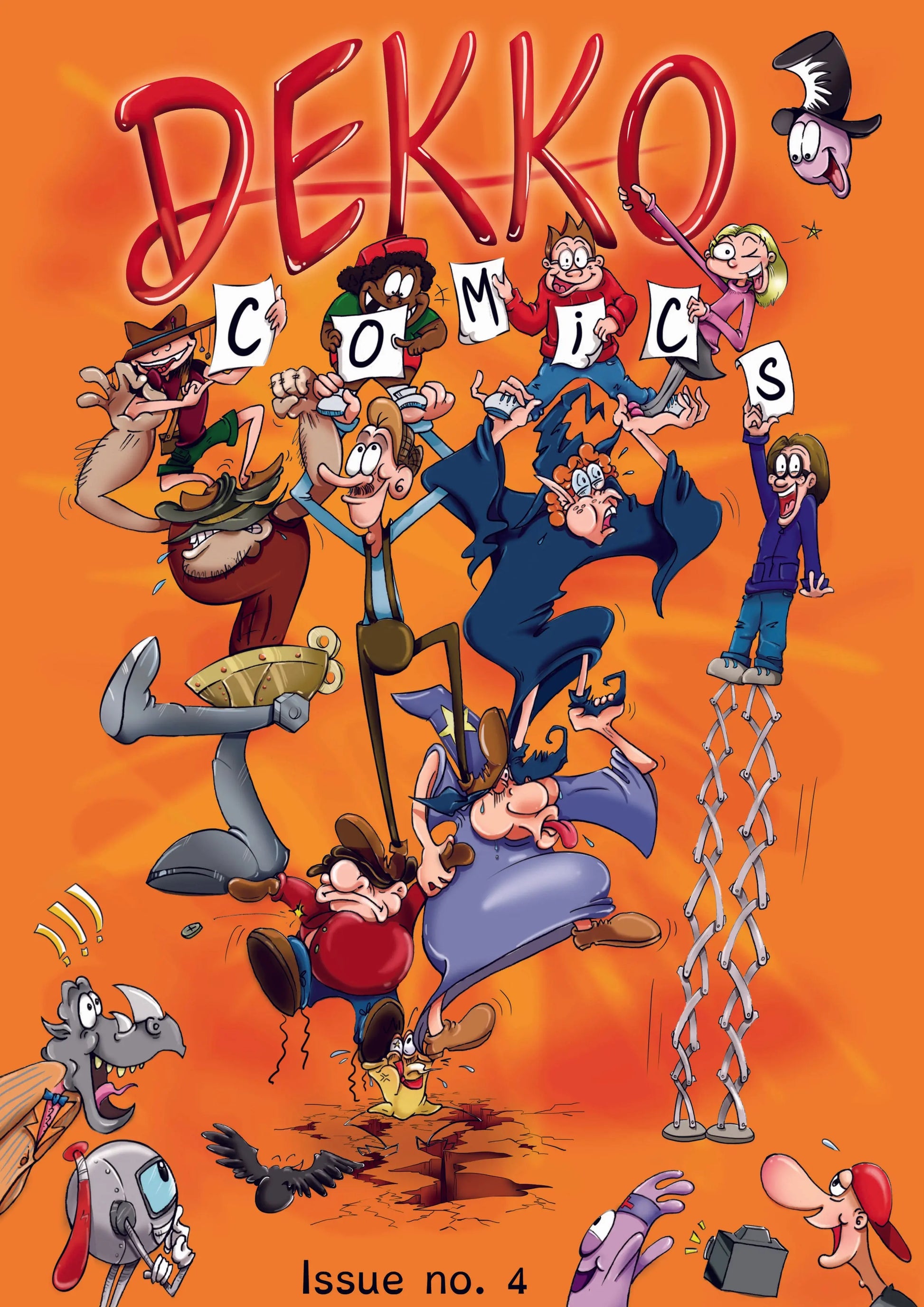 Dekko Comics - Issues 1 to 4 Catch-up Set | The Dyslexia Shop