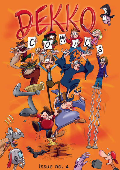 Dekko Comics - Issues 1 to 4 Catch-up Set | The Dyslexia Shop