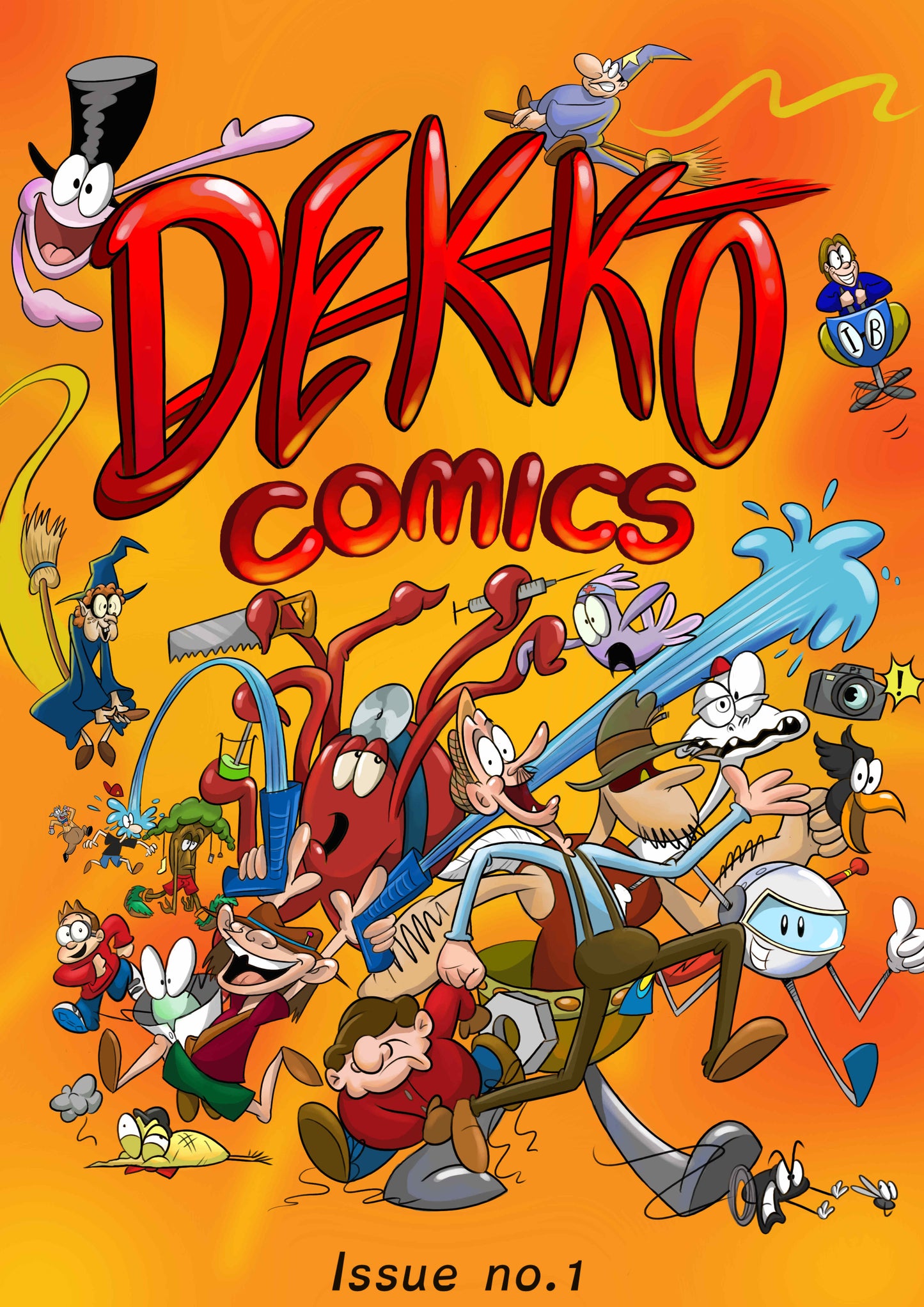 Dekko Comics - Issues 1 to 4 Catch-up Set