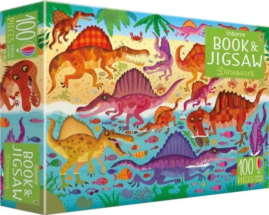 Dinosaurs - Usborne Book and Jigsaw | The Dyslexia Shop