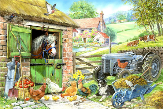 Down On The Farm BIG 250 Puzzle | The Dyslexia Shop