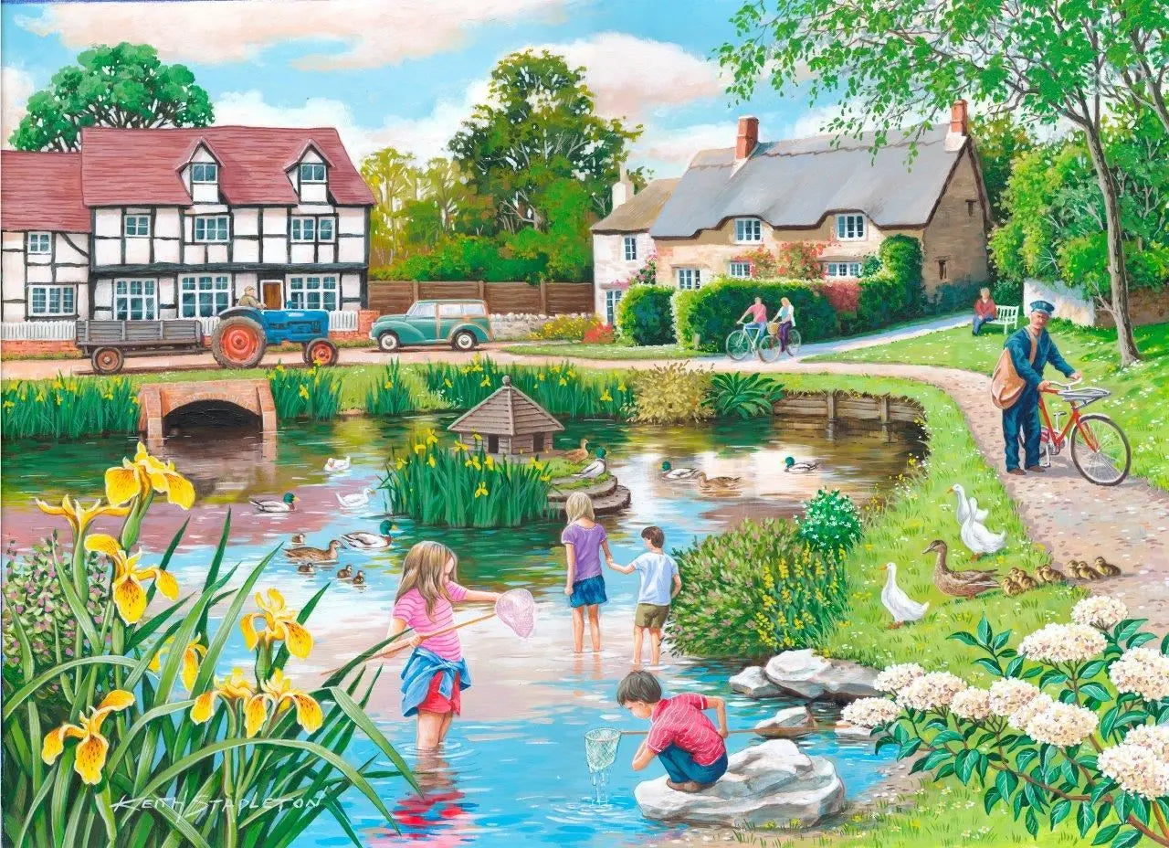 Duck Pond BIG 250 Puzzle | The Dyslexia Shop