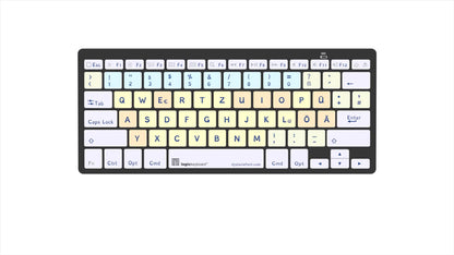 Dyslexie keyboard Bluetooth Mac UK | The Dyslexia Shop