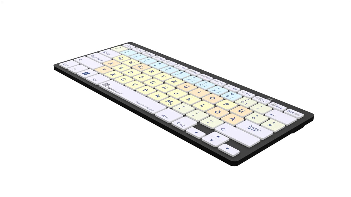 Dyslexie keyboard Bluetooth PC UK - The Dyslexia Shop